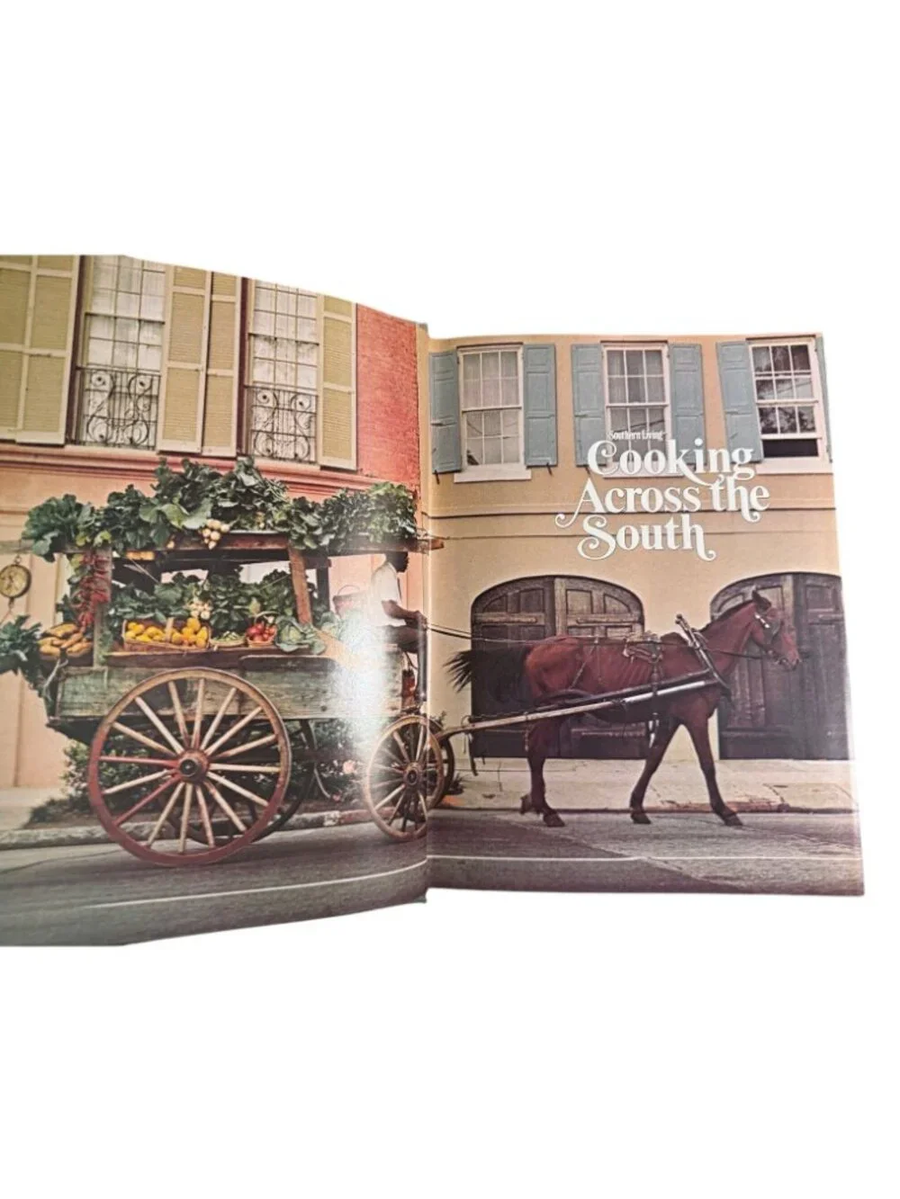 Southern Living Cooking Across The South Hardcover 1980 Lillian Marshall 1st Ed